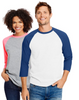 Hanes Unisex X-Temp Performance Baseball Tee 42BA