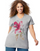 JMS Tropical Flower Short Sleeve Graphic Tee GTJ181 Y06069