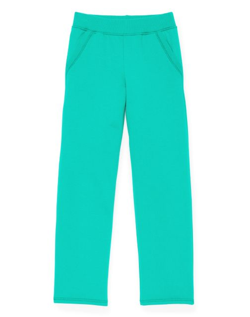 Hanes Girls' Fleece Open Leg Sweatpants with Pockets K377