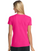 Hanes Women's Slub Jersey Shirred V-Neck O9253