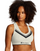 Champion The Sweatshirt Chevron Racerback Sports Bra B1671
