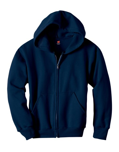 Hanes Comfortblend® EcoSmart® Full-Zip Kids' Hoodie Sweatshirt P480
