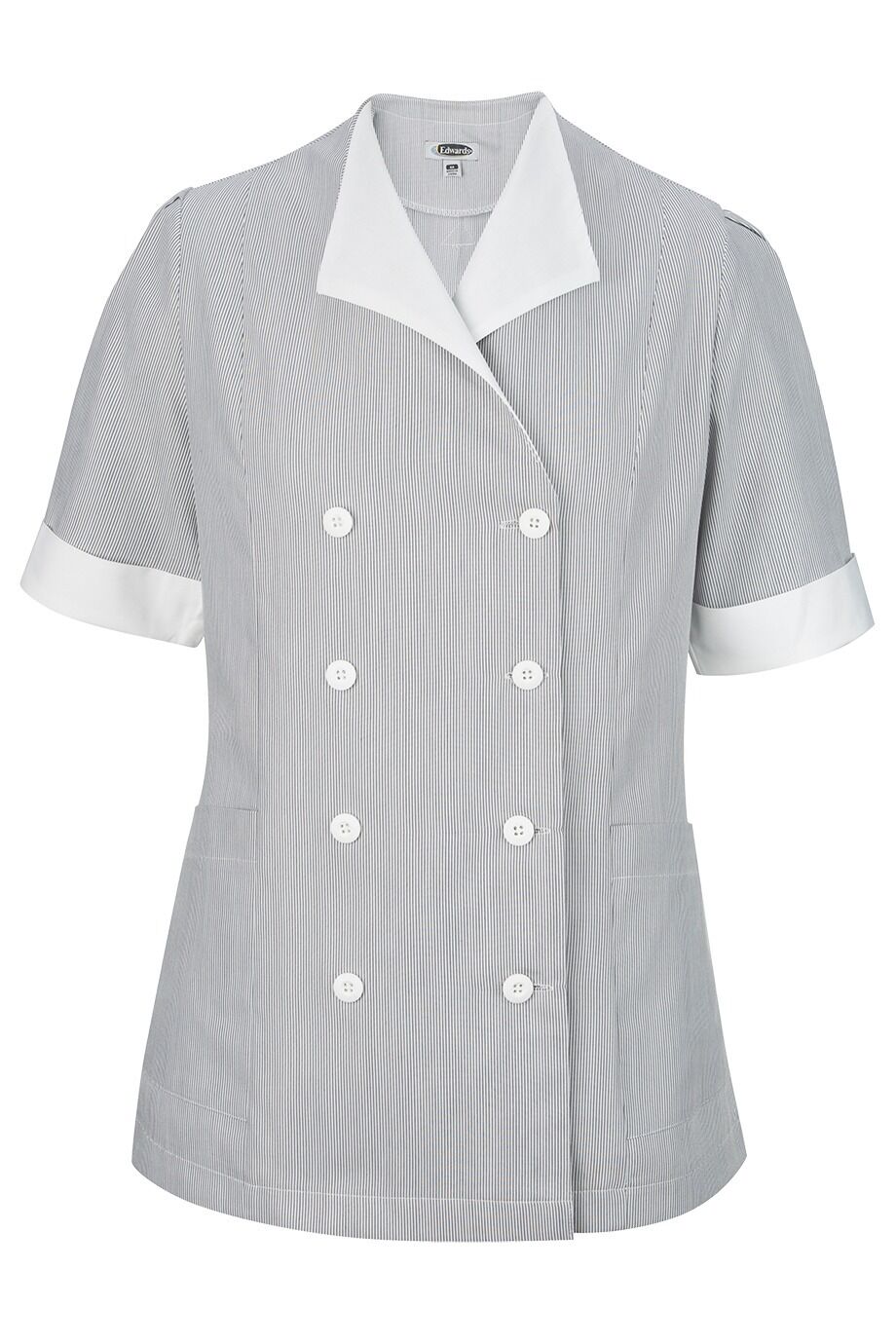 Women's Junior Cord Double Breasted Housekeeping Tunic 7775