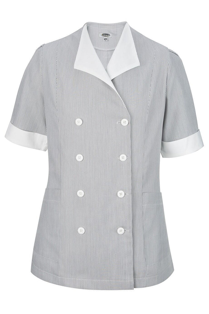 Women's Junior Cord Double Breasted Housekeeping Tunic 7775