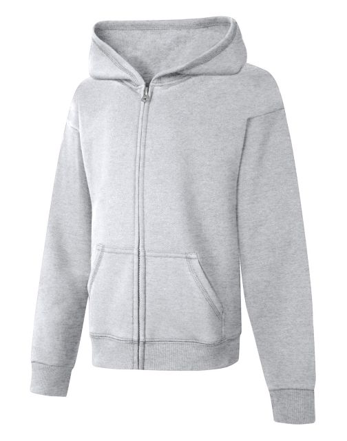 Hanes ComfortSoft™ EcoSmart® Girls' Full-Zip Hoodie Sweatshirt OK270