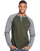 Hanes Men's Beefy-T Long-Sleeve Colorblock Henley O5811