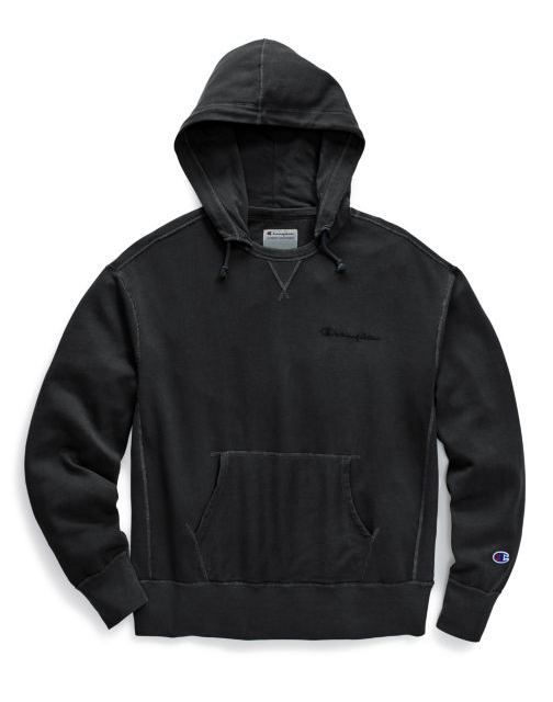 Champion Men's Vintage Dye Fleece Pullover Hoodie, Embroidered Logo S3331 549295