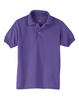 Hanes Kids' Cotton-Blend EcoSmart® Jersey Polo 054Y