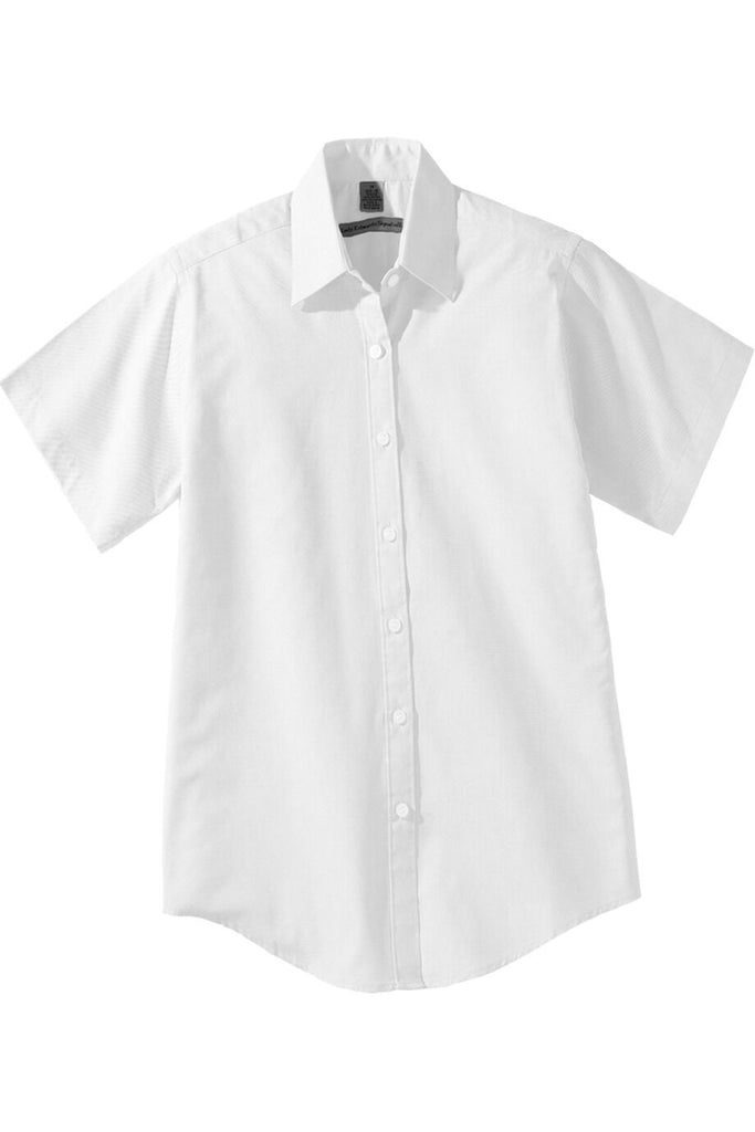 Pinpoint Oxford Short Sleeve Blouse 5925
