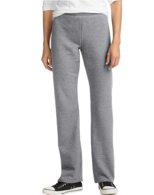 Hanes ComfortSoft™ EcoSmart® Women's Open Leg Fleece Sweatpants O4629