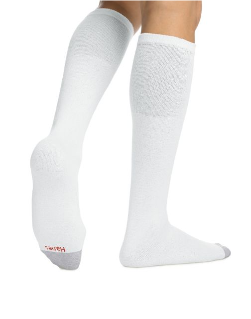 Hanes Men's Over the Calf Tube Socks 6-Pack 180/6