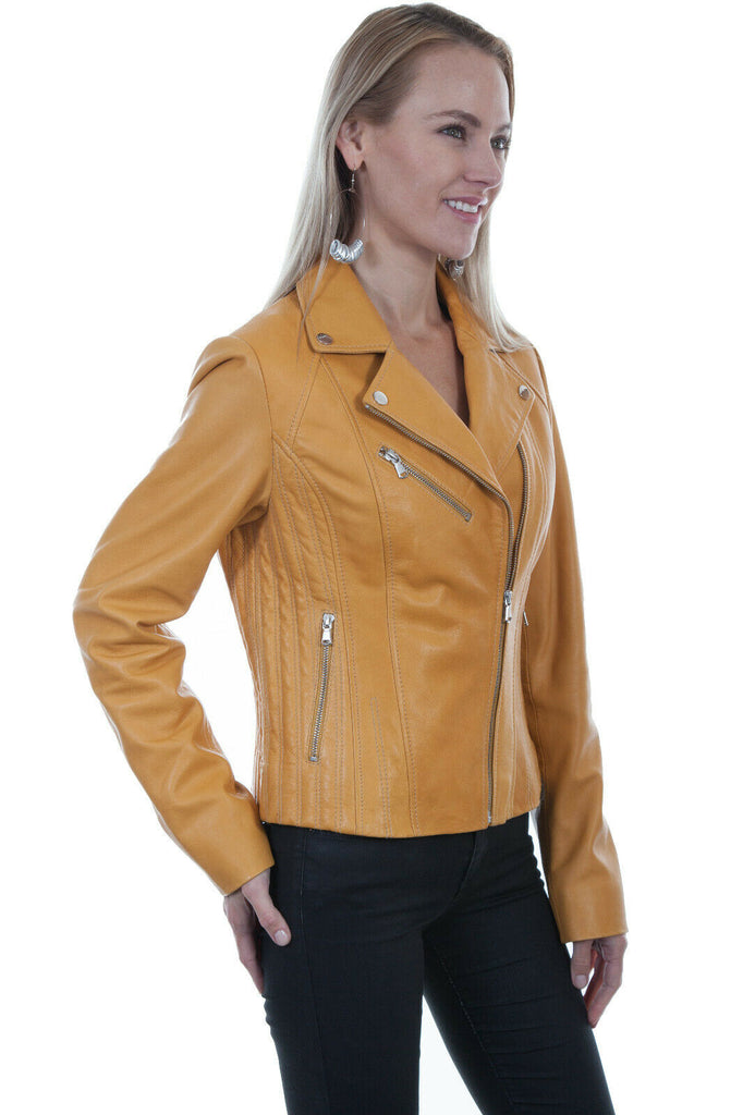 Scully Women's Lambskin Motorcycle Jacket L1001