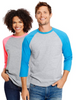 Hanes Unisex X-Temp Performance Baseball Tee 42BA