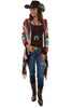 Scully Women's Striped Sweater Duster HC522