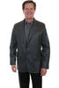 Men's Scully Lambskin Blazer with Caiman Inlays 953