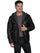 Scully Men's Lamb Leather Hooded Jacket 1016