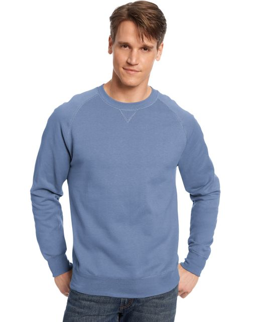 Hanes Men’s Nano Premium Lightweight Crewneck Sweatshirt N260