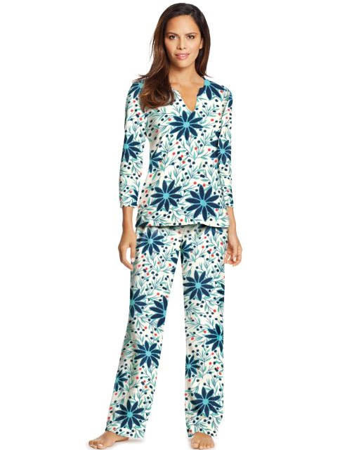 Maidenform Fleece Top & Pant Set MFW7881