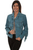Scully Women's Suede Snap Fringe Jacket L1016