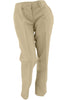 Women's Blended Chino Flat Front Pant 8579