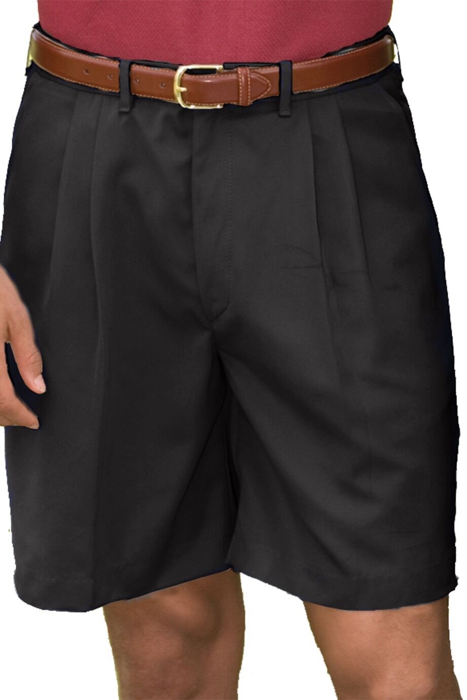 Men's Microfiber Pleated Short 9