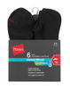 Men's FreshIQ™ ComfortBlend® Sport Cut Socks 6-Pack