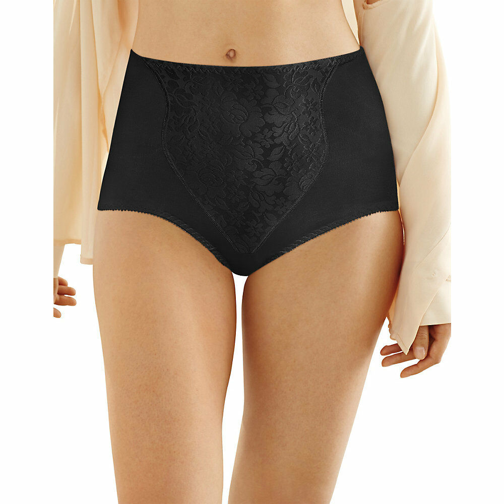 Bali Light Control Lace Panel Brief 2-Pack X372