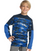 Hanes Sport™ Boys' Long Sleeve Pieced Tech Tee OD256