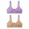 Hanes Girls' Cami Strap Wirefree Bra 2-Pack H148