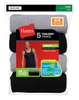 Hanes Men's FreshIQ® ComfortSoft® Dyed Black/Grey Tank Undershirt 5-Pack 392AP5