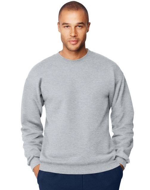 Hanes Men’s Ultimate Cotton® Heavyweight Crewneck Sweatshirt F260