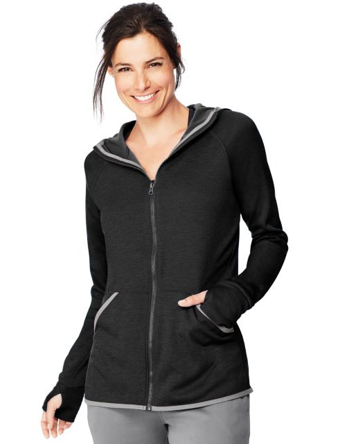 Hanes Sport™ Women's Performance Fleece Zip Up Hoodie O4873