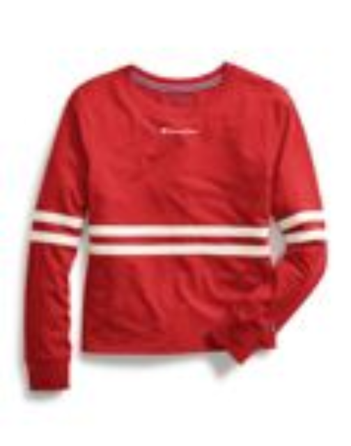 Champion Women's Heritage Long-Sleeve Tee, Script Logo W4372 550244