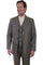 Scully Wahmaker Men's Multi-Color Linen Blend Plaid Town Coat 541699