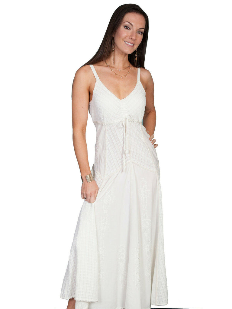 Scully Honey Creek Womens Spaghetti Strap Dress Front Tie HC63