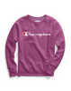 Champion Women's Powerblend® Fleece Boyfriend Crew, Script Logoc GF567 Y07418