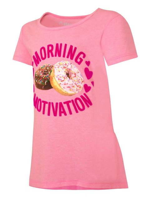 Hanes Girls' Mystical Beast Peplum Tee HNK295