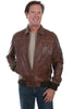 Scully Men's Lamb Leather Bomber Jacket 1031