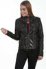 Scully Women's Black Lamb Vintage Jacket L8