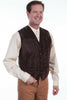Scully Wahmaker Men's Rayon Velvet Diamond Dress Vest 521224