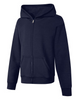 Hanes ComfortSoft™ EcoSmart® Girls' Full-Zip Hoodie Sweatshirt OK270