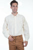Scully Rangewear Men's 100% Cotton Long Sleeve Pleated Old West Shirt RW230