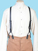 Scully Wahmaker Men's Leather Flat Braided Suspenders 540775