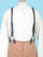 Scully Wahmaker Men's Leather Flat Braided Suspenders 540775