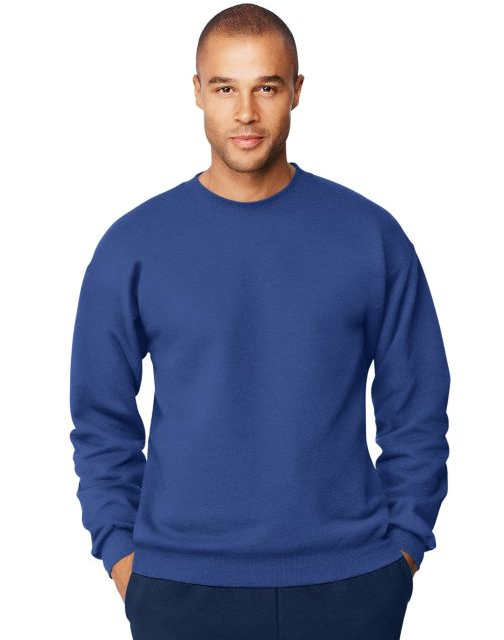 Hanes Men’s Ultimate Cotton® Heavyweight Crewneck Sweatshirt F260