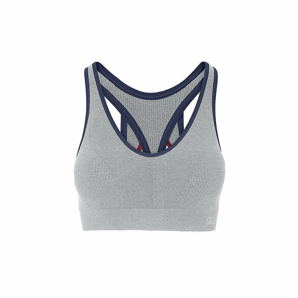 Champion Women The Infinity Cotton Rib Sports Bra B1456