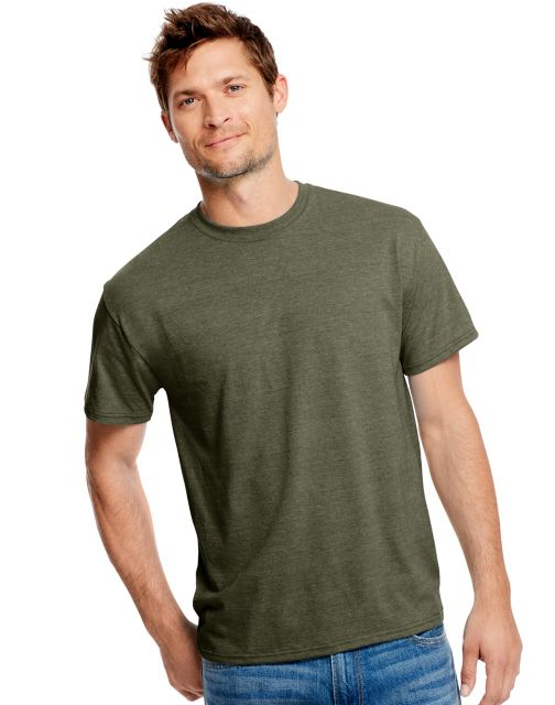Hanes Men's X-Temp w/Fresh IQ Tri-Blend Performance Tee 42TB