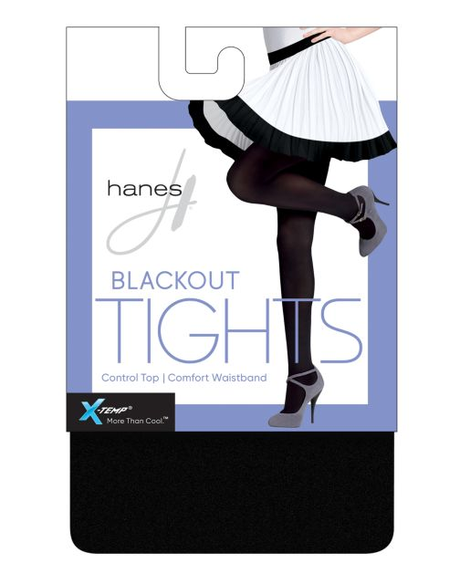 Hanes X-Temp® Blackout Control Top Tights with Comfort Waistband HFT013