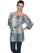 Scully Women's Off the Shoulder Tunic with Sash E78