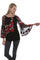 Scully Womens Bold Blossoms Long Sleeve Tunic HC416